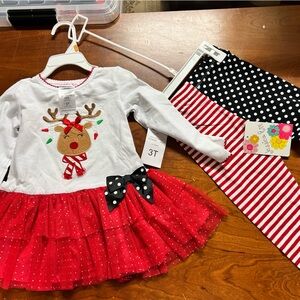 Christmas Outfit 2 pc Jessica Anne